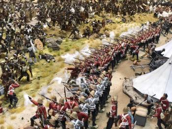 Zulu and British Soldiers