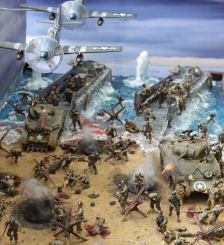 Amphibious Landing Diorama